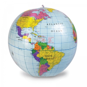 12 Inch Inflatable Globe