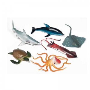 Ocean Animals Playset, 6 Pc.