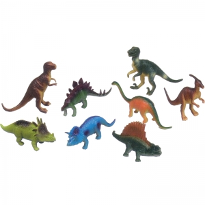 Dinosaurs Playset, 8 Pc.