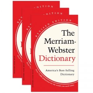 (3 EA) MERRIAM-WEBSTER DICTIONARY 