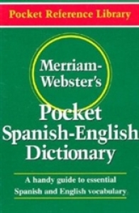 (3 EA) MERRIAM WEBSTERS POCKET SPANISH - ENGLISH DICTIONARY