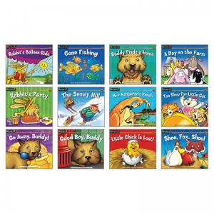 Rising Readers Leveled Book, Fiction Set, Set of 12