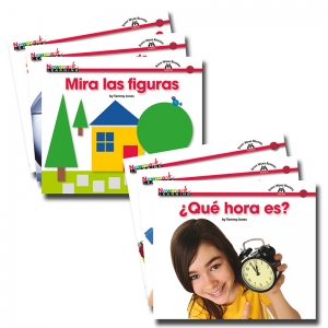 En Espa�ol: Sight Word Reader Math, Set Of 16