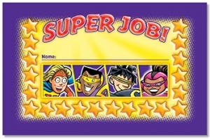 (6 PK) SUPER JOB INCENTIVE PUNCH CARDS