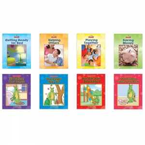 CHARACTER EDUCATION TWIN TEXT SET 8 BOOKS PAPERBACK