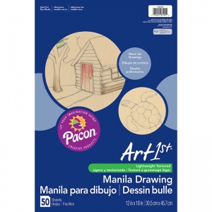 Art1st Drawing Paper, Standard Weight, 12 X 18, 50 Sheets