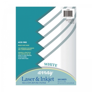 Pacon Multipurpose Paper, White, 81/2 X 11, 500 Sheets