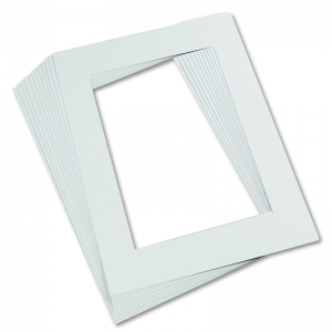 MAT FRAMES WHITE FOR 9 X 12 ARTWORK 11.5 X 16.75 OUTSIDE DIMENSION