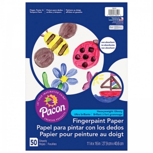 (6 PK) FINGERPAINT PAPER 11X16