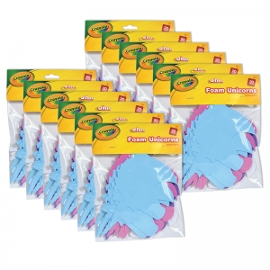 (12 PK) FOAM UNICORN 6IN 20 COUNT 