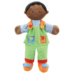 STORY TELLING PUPPETS BOY DARK SKIN 