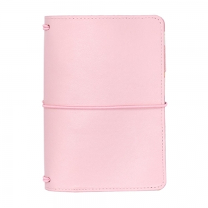 A6 NOTEBOOK & PASSPORT HOLDER PINK BALLERINA