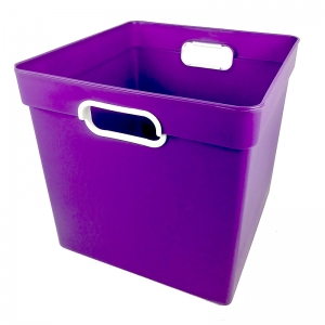 Cube Bin Purple 