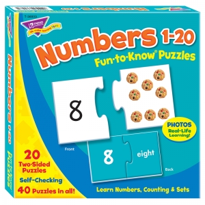 Numbers 1-20 Fun-to-Know Puzzles