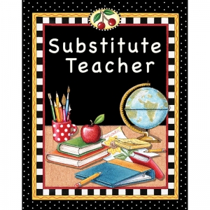 (10 EA) SUBSTITUTE TEACHER POCKET