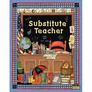 Sw Substitute Teacher Pocket Folder