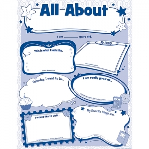 (2 Pk) All About Me Posters