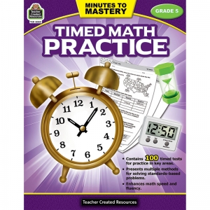 Minutes To Mastery Timed Math Gr 5  Practice