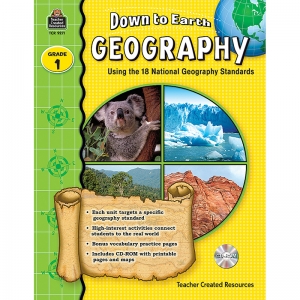 Down To Earth Geography Gr 1 Book  W/cd