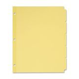 Plain Tab Index Dividers