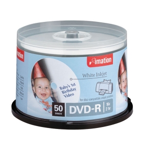 DVD-R Inkjet Printable White