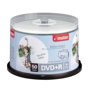 DVD+R Inkjet Printable White