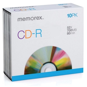 CD-R 80 Minute (700 MB) 52X