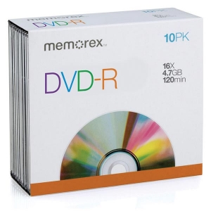 DVD-R (4.7GB) Branded Case