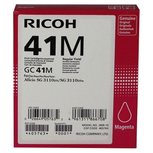 Ricoh Magenta Ink Cartridge (2,200 Yield) (Type GC41M)