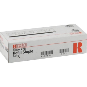 Ricoh Staple Cartridge Refill (5,000 Staples/Ctg) (3 Ctgs/Ctn) (Type K)