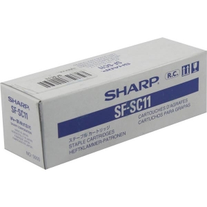 Sharp Staples (5,000 Staples/Ctg) (3 Ctgs/Box)