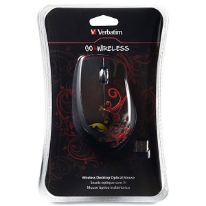 Wireless Design Mouse Orange