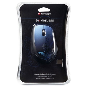 Wireless Design Mouse Blue