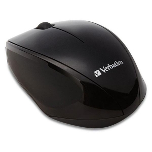 Verbatim Wireless Multi-Trac Notebook Blue LED Mouse - Black