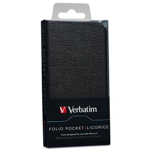 Black iPhone5 Folio Pocket