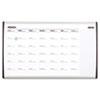 Magnetic Dry-Erase Calendar, 18 x 30, White Surface, Silver Aluminum Frame