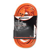 Indoor/Outdoor Extension Cord, 50ft, Orange