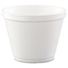 Food Containers, 12 oz, White, 25/Bag, 20 Bags/Carton