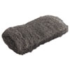 Industrial-Quality Steel Wool Hand Pad, #1 Medium, 16/Pack, 192/Carton