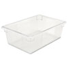 Food/Tote Boxes, 12.5 gal, 26 x 18 x 9, Clear