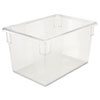 Food/Tote Boxes, 21.5 gal, 26 x 18 x 15, Clear