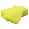 Masslinn Dust Cloths, 24 x 24, Yellow, 150/Carton