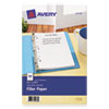 Mini Size Binder Filler Paper, 7-Hole, 5.5 x 8.5, College Rule, 100/Pack