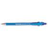 FlexGrip Ultra Ballpoint Pen, Retractable, Medium 1 mm, Blue Ink, Blue Barrel, Dozen