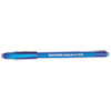 FlexGrip Ultra Ballpoint Pen, Stick, Medium 1 mm, Blue Ink, Blue Barrel, Dozen