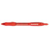 Profile Ballpoint Pen, Retractable, Bold 1.4 mm, Red Ink, Red Barrel, Dozen
