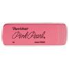 Pink Pearl Eraser, Rectangular, Medium, Elastomer, 24/Box