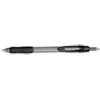 Profile Ballpoint Pen, Retractable, Bold 1.4 mm, Black Ink, Black Barrel, Dozen