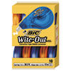 Wite-Out EZ Correct Correction Tape Value Pack, Non-Refillable, 1/6