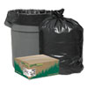 Linear Low Density Recycled Can Liners, 56 gal, 2 mil, 43